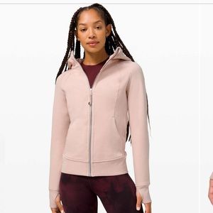 Lululemon Scuba Full-Zip Hoodie in Feather Pink